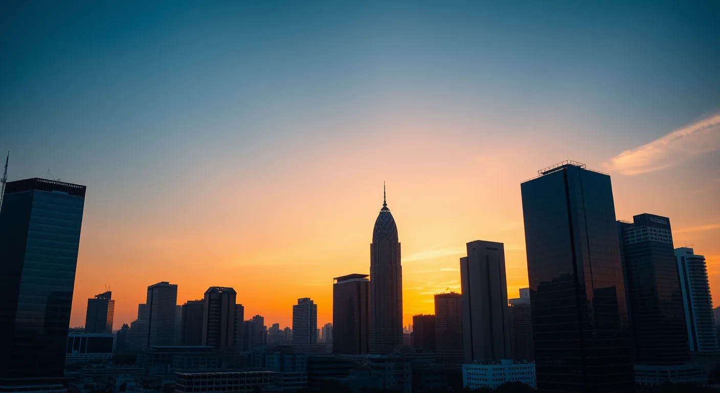 Skyline de São Paulo ao entardecer simbolizando consultoria tributária internacional — Pilar 2 OCDE, WHT 10% e Transfer Pricing pela TaxUp