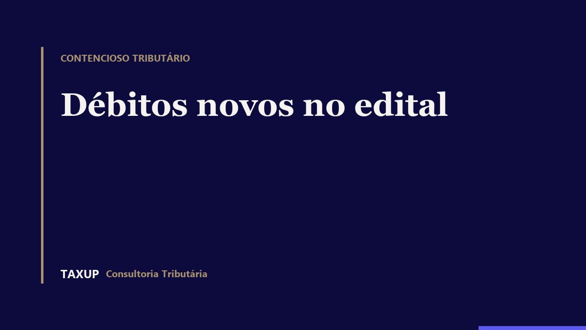 Capa editorial sobre débitos novos, datas de inscrição e regularidade em transação tributária da PGFN.