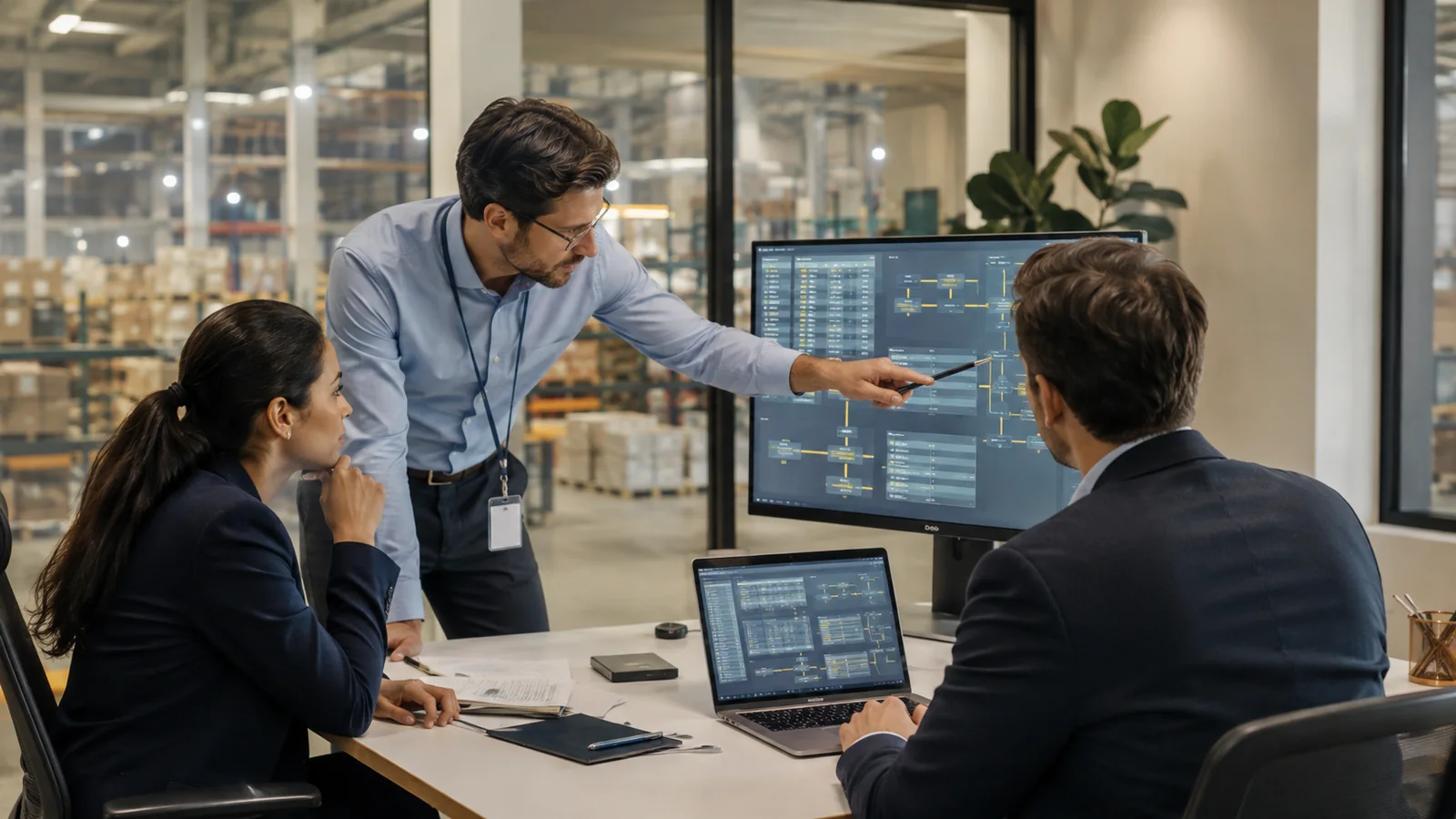 Integração de ERP e documentos fiscais após aquisição Equipe financeira, fiscal e de tecnologia verifica fluxos entre ERP e documentos fiscais em uma operação adquirida.